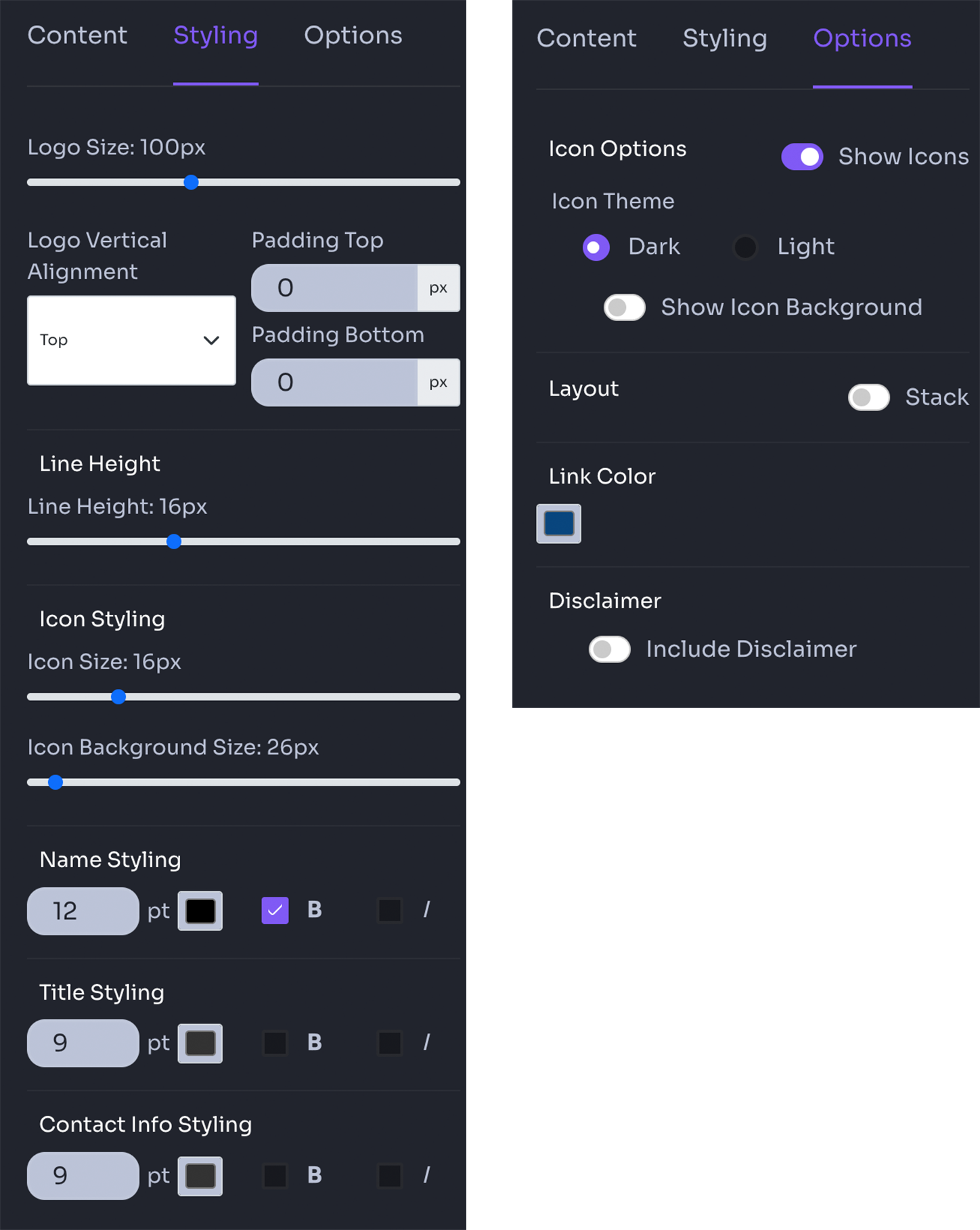 Email Signature Styling